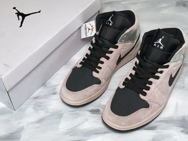 Reps TBK Mid Powder Air (W) 1 Jordan Dirty BQ6472-602 Iridescent 0507